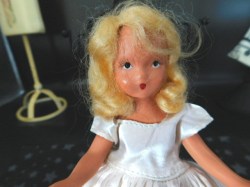 nancy ann white satin face
